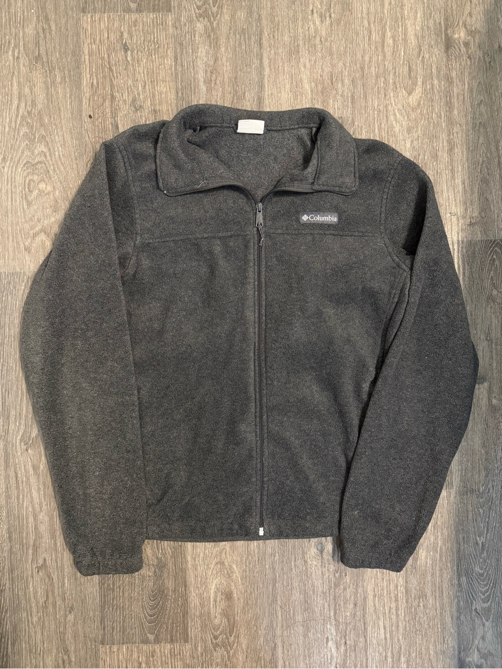 Columbia Men's Charcoal Full-Zip Performance Fleece Jacket